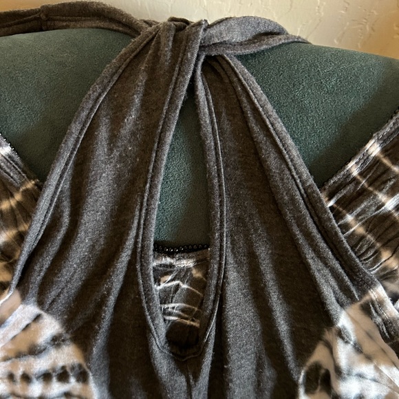 🎅🏻 UNIQUE AWAKE COUTURE LOS ANGELES TIE-DYED COVERUP DRESS NWT MED. - Picture 11 of 12